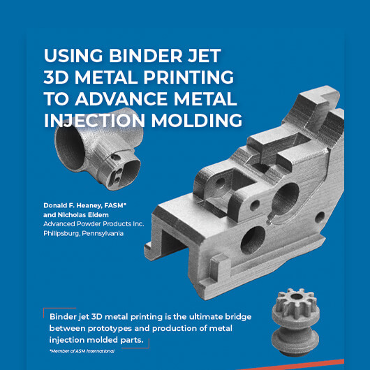 Binder Jet 3d Metal Printing